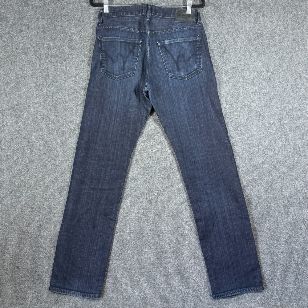 Citizens of Humanity Core Dark Wash Blue Jeans Stretch Denim Mens Size 32x32 - Picture 2 of 11